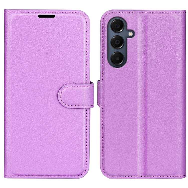 Litchi Texture Horizontal Flip Leather Phone Case with Holder, For Galaxy A57 5G, For Galaxy A37 5G, For Galaxy A27 5G, For Galaxy S25 FE 5G, For Galaxy A17 5G
