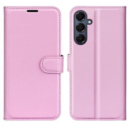 Litchi Texture Horizontal Flip Leather Phone Case with Holder, For Galaxy A57 5G, For Galaxy A37 5G, For Galaxy A27 5G, For Galaxy S25 FE 5G, For Galaxy A17 5G