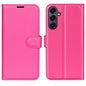 Litchi Texture Horizontal Flip Leather Phone Case with Holder, For Galaxy A57 5G, For Galaxy A37 5G, For Galaxy A27 5G, For Galaxy S25 FE 5G, For Galaxy A17 5G