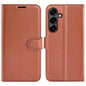 Litchi Texture Horizontal Flip Leather Phone Case with Holder, For Galaxy A57 5G, For Galaxy A37 5G, For Galaxy A27 5G, For Galaxy S25 FE 5G, For Galaxy A17 5G