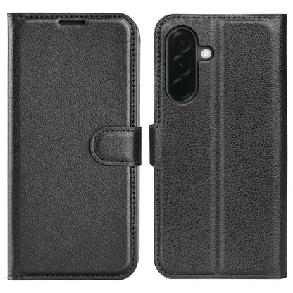 Litchi Texture Horizontal Flip Leather Phone Case with Holder, For Galaxy A57 5G, For Galaxy A37 5G, For Galaxy A27 5G, For Galaxy S25 FE 5G, For Galaxy A17 5G