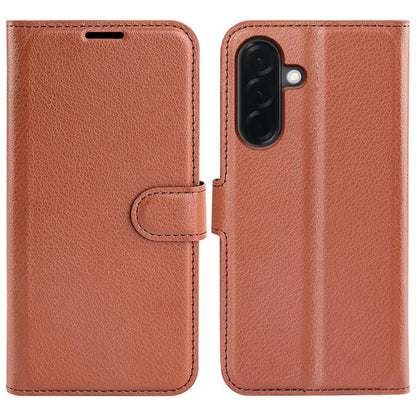 Litchi Texture Horizontal Flip Leather Phone Case with Holder, For Galaxy A57 5G, For Galaxy A37 5G, For Galaxy A27 5G, For Galaxy S25 FE 5G, For Galaxy A17 5G
