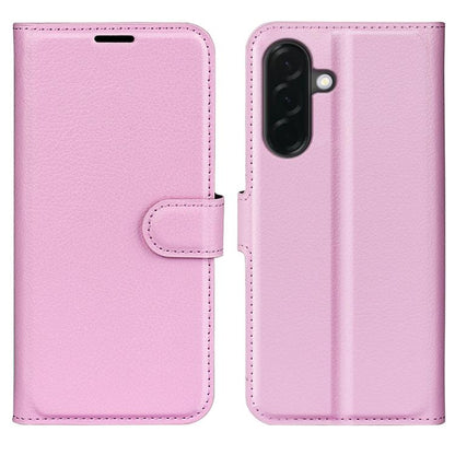 Litchi Texture Horizontal Flip Leather Phone Case with Holder, For Galaxy A57 5G, For Galaxy A37 5G, For Galaxy A27 5G, For Galaxy S25 FE 5G, For Galaxy A17 5G
