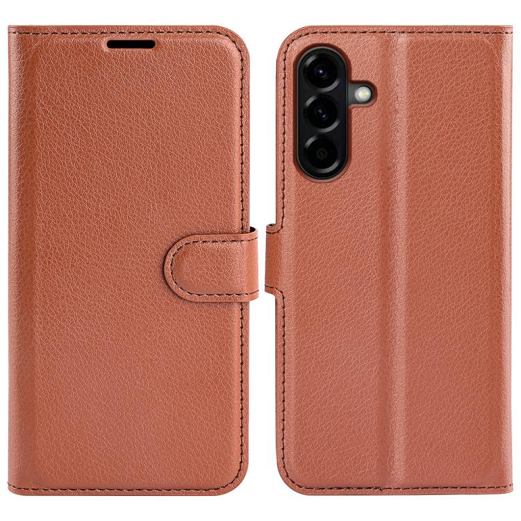 Litchi Texture Horizontal Flip Leather Phone Case with Holder, For Galaxy A57 5G, For Galaxy A37 5G, For Galaxy A27 5G, For Galaxy S25 FE 5G, For Galaxy A17 5G