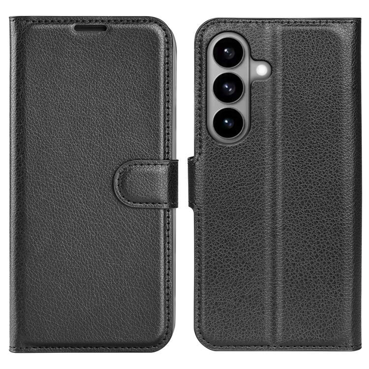 Litchi Texture Horizontal Flip Leather Phone Case with Holder, For Galaxy S26 FE 5G, For Galaxy S26+ 5G, For Galaxy S26 Edge 5G, For Galaxy S26 Ultra 5G, For Galaxy S26 5G