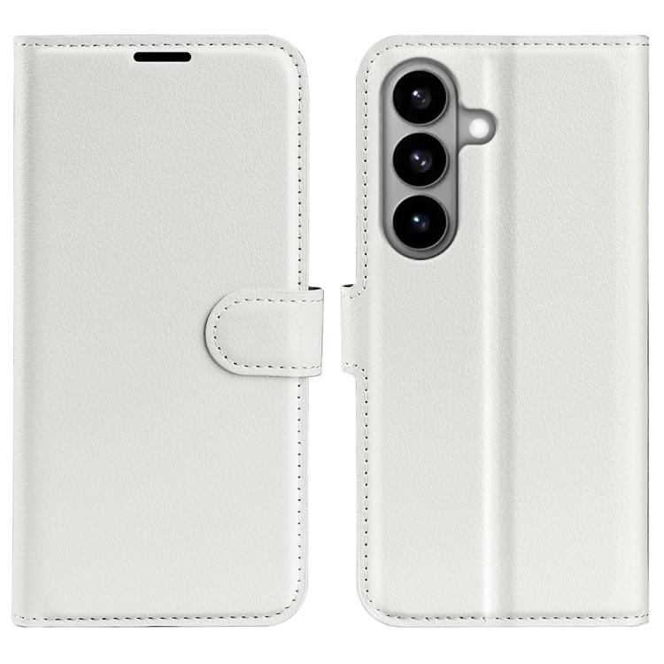 Litchi Texture Horizontal Flip Leather Phone Case with Holder, For Galaxy S26 FE 5G, For Galaxy S26+ 5G, For Galaxy S26 Edge 5G, For Galaxy S26 Ultra 5G, For Galaxy S26 5G