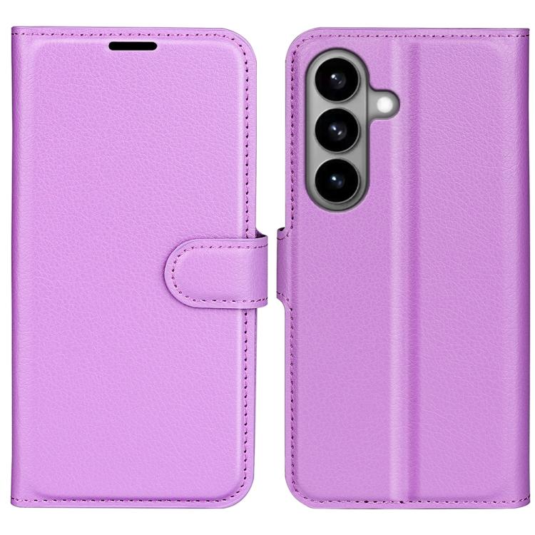 Litchi Texture Horizontal Flip Leather Phone Case with Holder, For Galaxy S26 FE 5G, For Galaxy S26+ 5G, For Galaxy S26 Edge 5G, For Galaxy S26 Ultra 5G, For Galaxy S26 5G