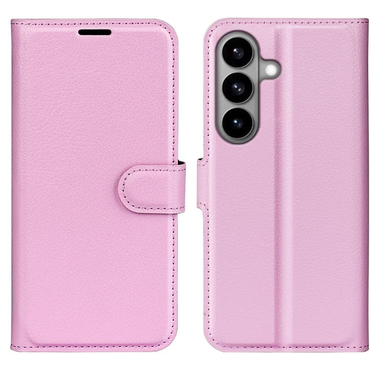 Litchi Texture Horizontal Flip Leather Phone Case with Holder, For Galaxy S26 FE 5G, For Galaxy S26+ 5G, For Galaxy S26 Edge 5G, For Galaxy S26 Ultra 5G, For Galaxy S26 5G