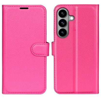 Litchi Texture Horizontal Flip Leather Phone Case with Holder, For Galaxy S26 FE 5G, For Galaxy S26+ 5G, For Galaxy S26 Edge 5G, For Galaxy S26 Ultra 5G, For Galaxy S26 5G