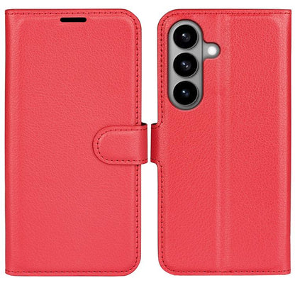 Litchi Texture Horizontal Flip Leather Phone Case with Holder, For Galaxy S26 FE 5G, For Galaxy S26+ 5G, For Galaxy S26 Edge 5G, For Galaxy S26 Ultra 5G, For Galaxy S26 5G