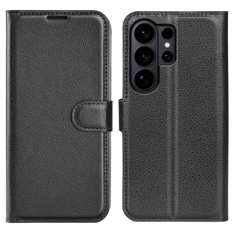 Litchi Texture Horizontal Flip Leather Phone Case with Holder, For Galaxy S26 FE 5G, For Galaxy S26+ 5G, For Galaxy S26 Edge 5G, For Galaxy S26 Ultra 5G, For Galaxy S26 5G