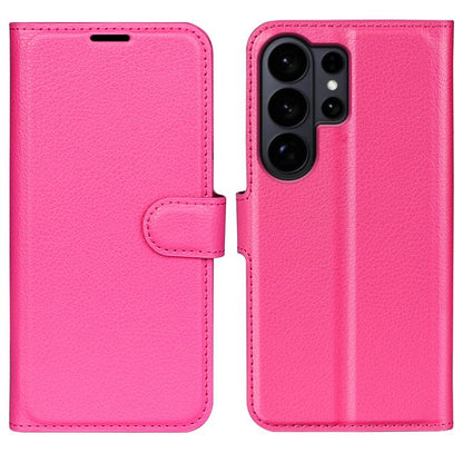 Litchi Texture Horizontal Flip Leather Phone Case with Holder, For Galaxy S26 FE 5G, For Galaxy S26+ 5G, For Galaxy S26 Edge 5G, For Galaxy S26 Ultra 5G, For Galaxy S26 5G