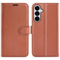 Litchi Texture Horizontal Flip Leather Phone Case with Holder, For Galaxy S26 FE 5G, For Galaxy S26+ 5G, For Galaxy S26 Edge 5G, For Galaxy S26 Ultra 5G, For Galaxy S26 5G