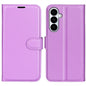 Litchi Texture Horizontal Flip Leather Phone Case with Holder, For Galaxy S26 FE 5G, For Galaxy S26+ 5G, For Galaxy S26 Edge 5G, For Galaxy S26 Ultra 5G, For Galaxy S26 5G