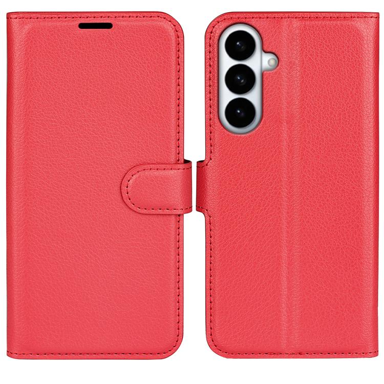 Litchi Texture Horizontal Flip Leather Phone Case with Holder, For Galaxy S26 FE 5G, For Galaxy S26+ 5G, For Galaxy S26 Edge 5G, For Galaxy S26 Ultra 5G, For Galaxy S26 5G