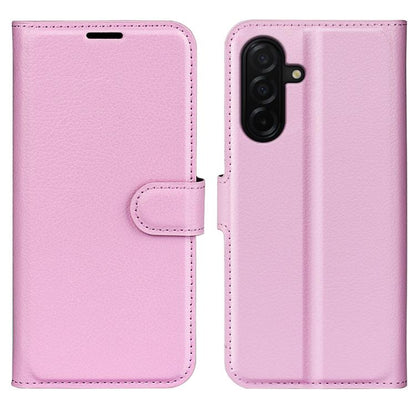 Litchi Texture Horizontal Flip Leather Phone Case with Holder, For Galaxy A57 5G, For Galaxy A37 5G, For Galaxy A27 5G, For Galaxy S25 FE 5G, For Galaxy A17 5G