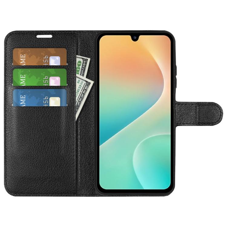 Litchi Texture Horizontal Flip Leather Phone Case with Holder, For Galaxy M36 5G / F36 5G, For Galaxy M16 / F16