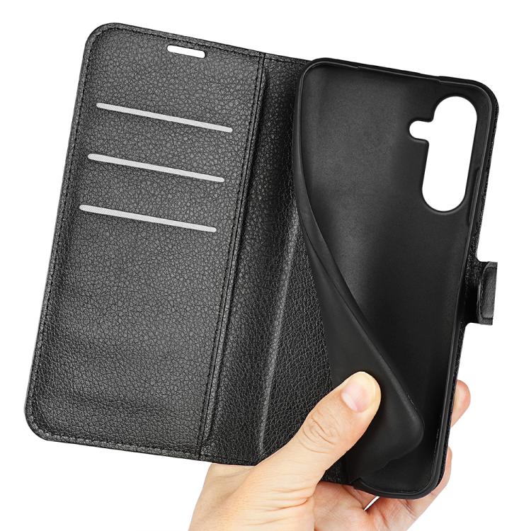 Litchi Texture Horizontal Flip Leather Phone Case with Holder, For Galaxy M36 5G / F36 5G, For Galaxy M16 / F16