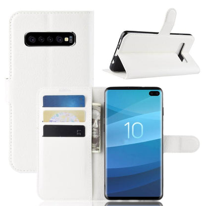 Litchi Texture Horizontal Flip Leather Phone Case with Holder, For Galaxy S25+ 5G, For Galaxy S25 Ultra 5G, For Galaxy A16 5G, For Galaxy Xcover7 Pro, For Galaxy S10 5G 6.7