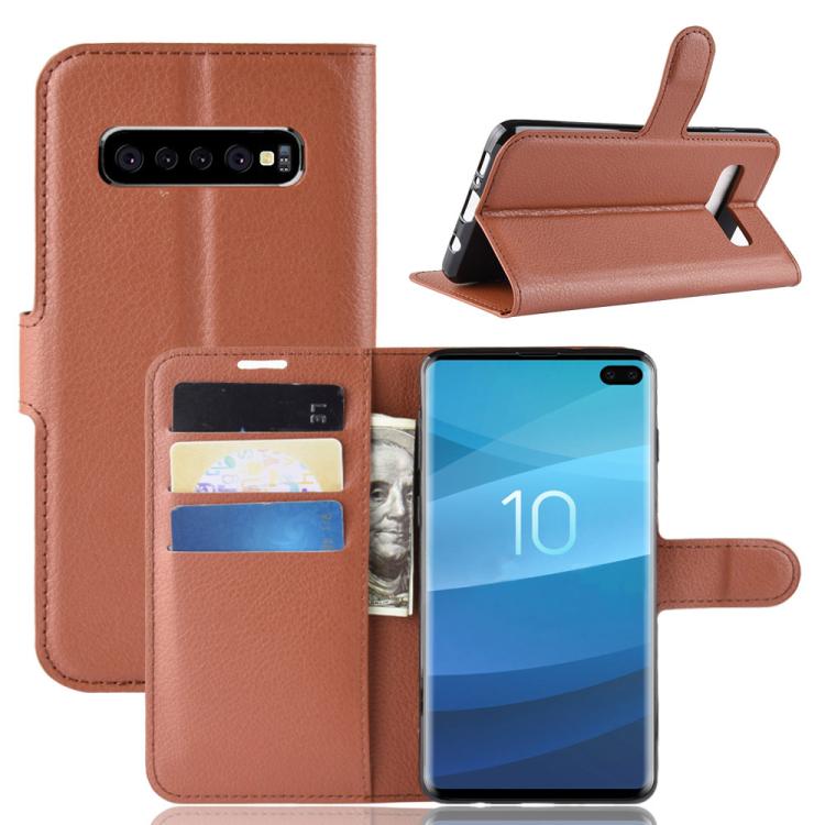 Litchi Texture Horizontal Flip Leather Phone Case with Holder, For Galaxy S25+ 5G, For Galaxy S25 Ultra 5G, For Galaxy A16 5G, For Galaxy Xcover7 Pro, For Galaxy S10 5G 6.7