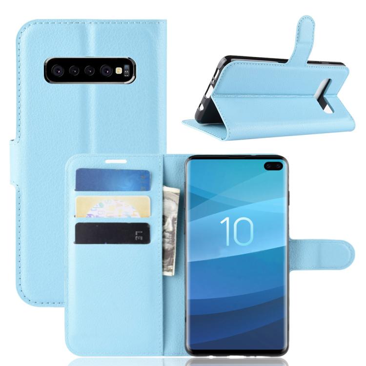 Litchi Texture Horizontal Flip Leather Phone Case with Holder, For Galaxy S25+ 5G, For Galaxy S25 Ultra 5G, For Galaxy A16 5G, For Galaxy Xcover7 Pro, For Galaxy S10 5G 6.7