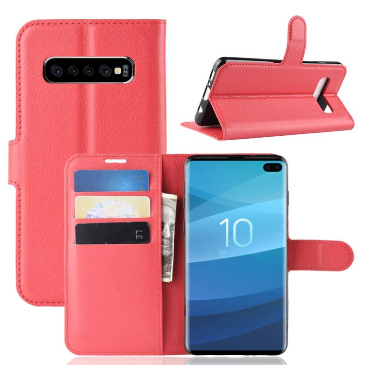 Litchi Texture Horizontal Flip Leather Phone Case with Holder, For Galaxy S25+ 5G, For Galaxy S25 Ultra 5G, For Galaxy A16 5G, For Galaxy Xcover7 Pro, For Galaxy S10 5G 6.7