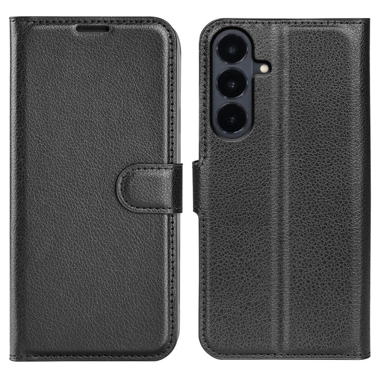 Litchi Texture Horizontal Flip Leather Phone Case with Holder, For Galaxy S26 FE 5G, For Galaxy S26+ 5G, For Galaxy S26 Edge 5G, For Galaxy S26 Ultra 5G, For Galaxy S26 5G