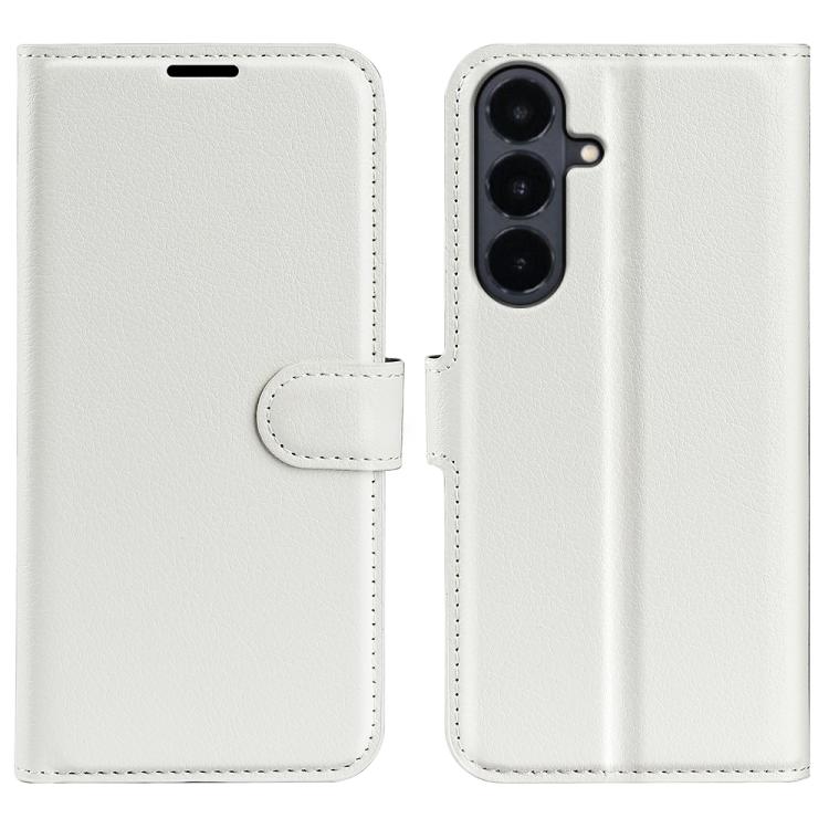 Litchi Texture Horizontal Flip Leather Phone Case with Holder, For Galaxy S26 FE 5G, For Galaxy S26+ 5G, For Galaxy S26 Edge 5G, For Galaxy S26 Ultra 5G, For Galaxy S26 5G
