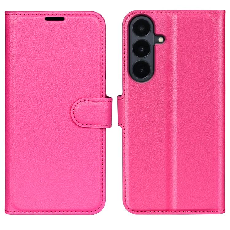 Litchi Texture Horizontal Flip Leather Phone Case with Holder, For Galaxy S26 FE 5G, For Galaxy S26+ 5G, For Galaxy S26 Edge 5G, For Galaxy S26 Ultra 5G, For Galaxy S26 5G