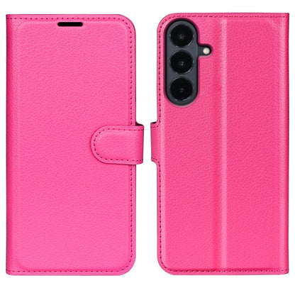 Litchi Texture Horizontal Flip Leather Phone Case with Holder, For Galaxy S26 FE 5G, For Galaxy S26+ 5G, For Galaxy S26 Edge 5G, For Galaxy S26 Ultra 5G, For Galaxy S26 5G