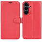 Litchi Texture Horizontal Flip Leather Phone Case with Holder, For Galaxy S26 FE 5G, For Galaxy S26+ 5G, For Galaxy S26 Edge 5G, For Galaxy S26 Ultra 5G, For Galaxy S26 5G