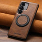 Suteni G3 Oil Wax 360 Rotation Holder MagSafe Back Phone Case, For Samsung Galaxy S26 Ultra 5G, For Samsung Galaxy S25 5G, For Samsung Galaxy S25+ 5G, For Samsung Galaxy S25 Ultra 5G, For Samsung Galaxy S24 Ultra 5G, For Samsung Galaxy S24+ 5G         ...