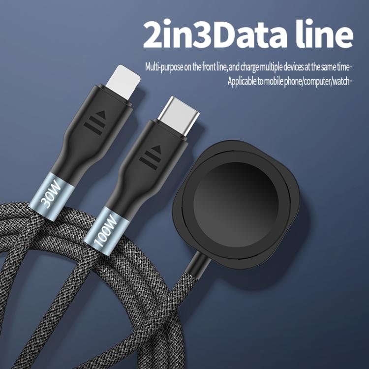 100W PD Fast Charging Date Cable for Phone and Watch