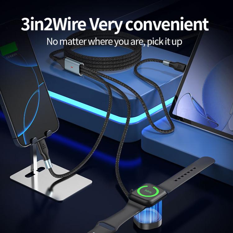 100W PD Fast Charging Date Cable for Phone and Watch