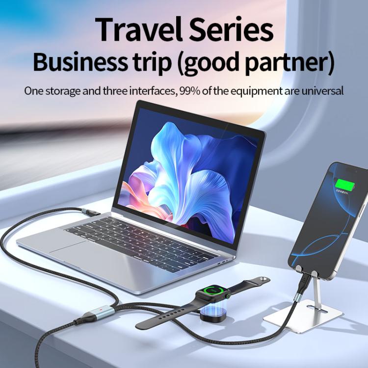 100W PD Fast Charging Date Cable for Phone and Watch