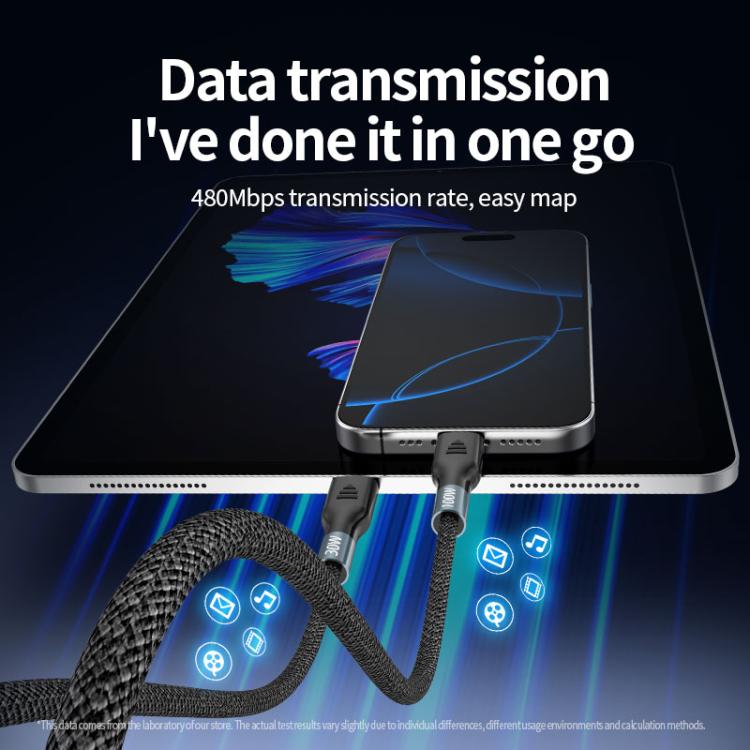 100W PD Fast Charging Date Cable for Phone and Watch