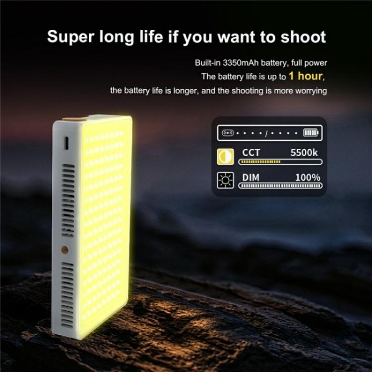 PB25R Live Streaming Portable Video Conference RGB LED Light Photography Pocket Fill Light