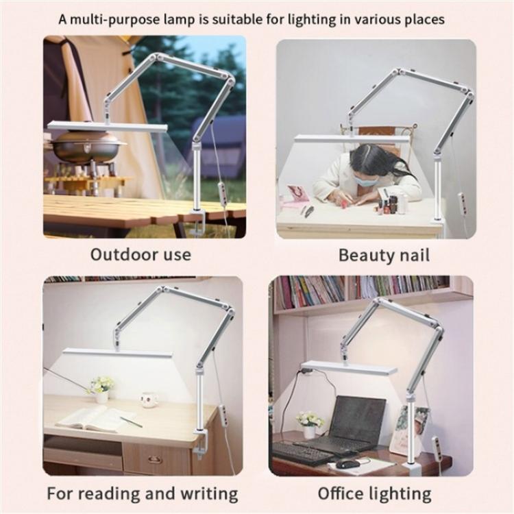 S001 Foldable Eyelash Extension LED Light Clip On Beauty Salon Tattoo Lamp
