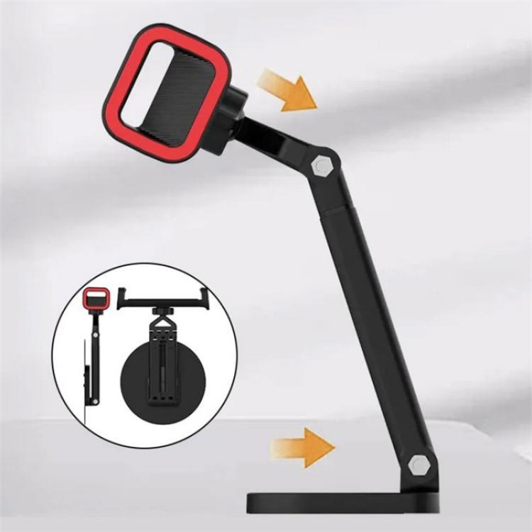 JMARY MK63 Foldable 360 Degree Rotating Base Desktop Phone Tablet Holder