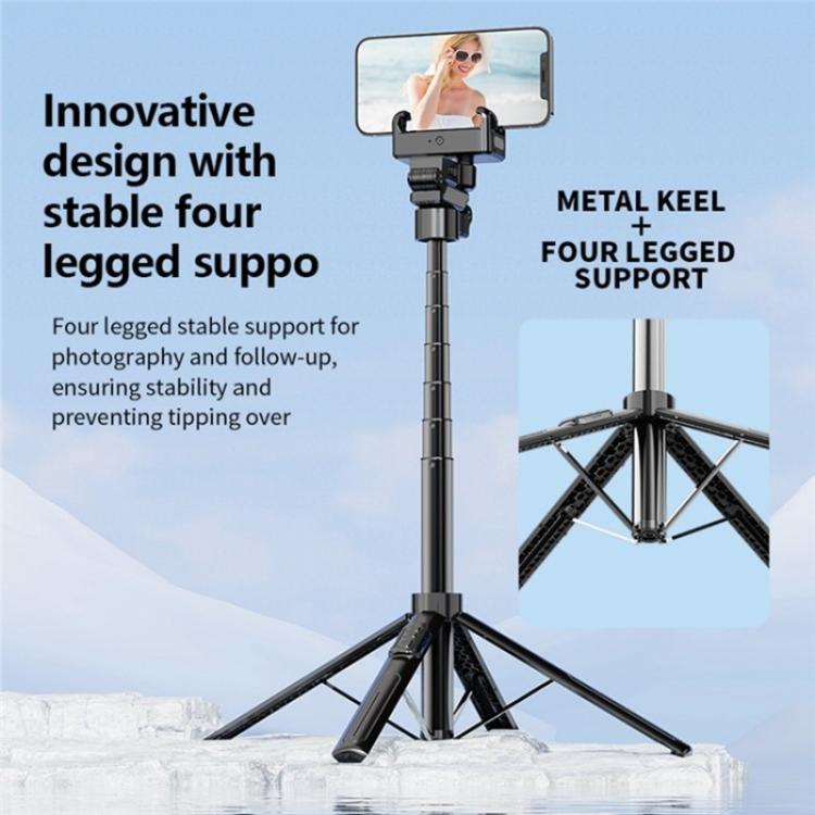 C16 Smart Bluetooth Remote Control Shooting Stand AI Auto-Tracking Selfie Stick