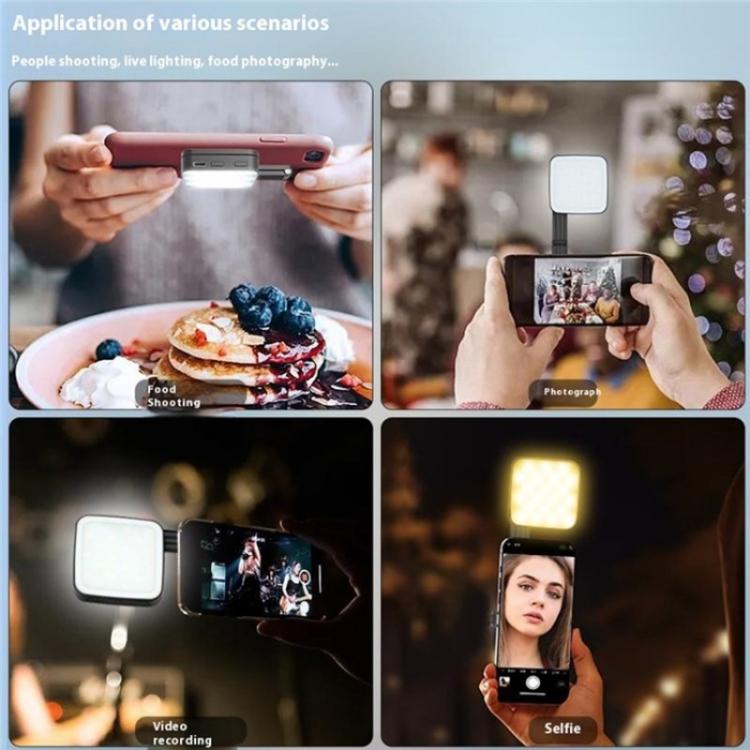 M42 Double-Sided Lighting Fill Light MagSafe Magnetic Phone Selfie Beauty Lamp