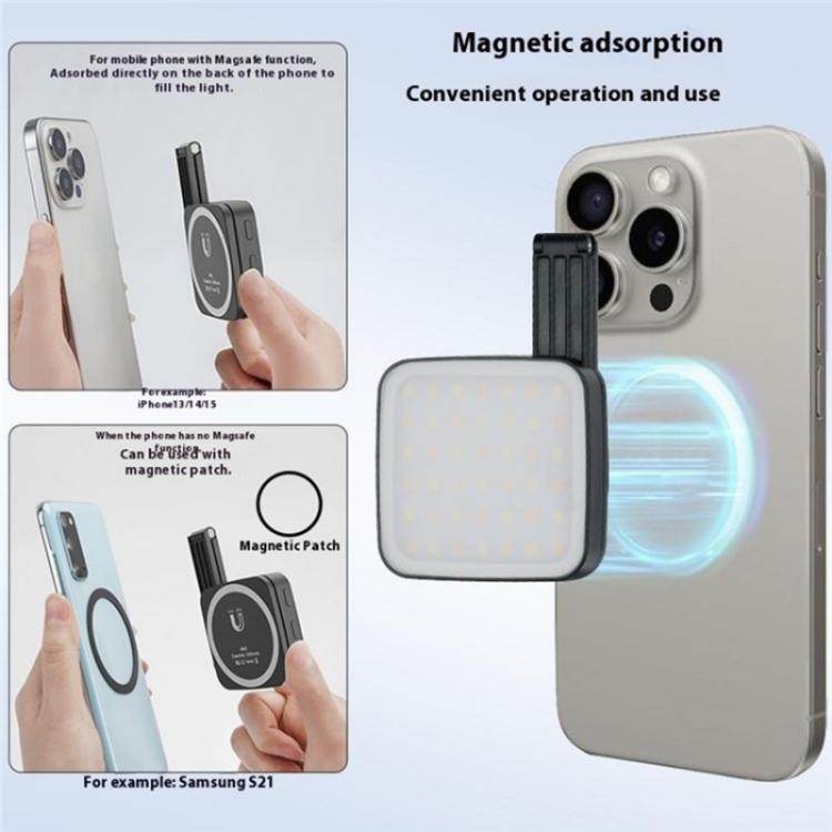 M42 Double-Sided Lighting Fill Light MagSafe Magnetic Phone Selfie Beauty Lamp