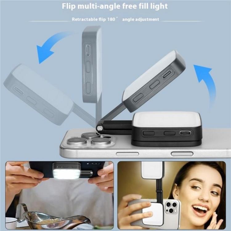 M42 Double-Sided Lighting Fill Light MagSafe Magnetic Phone Selfie Beauty Lamp
