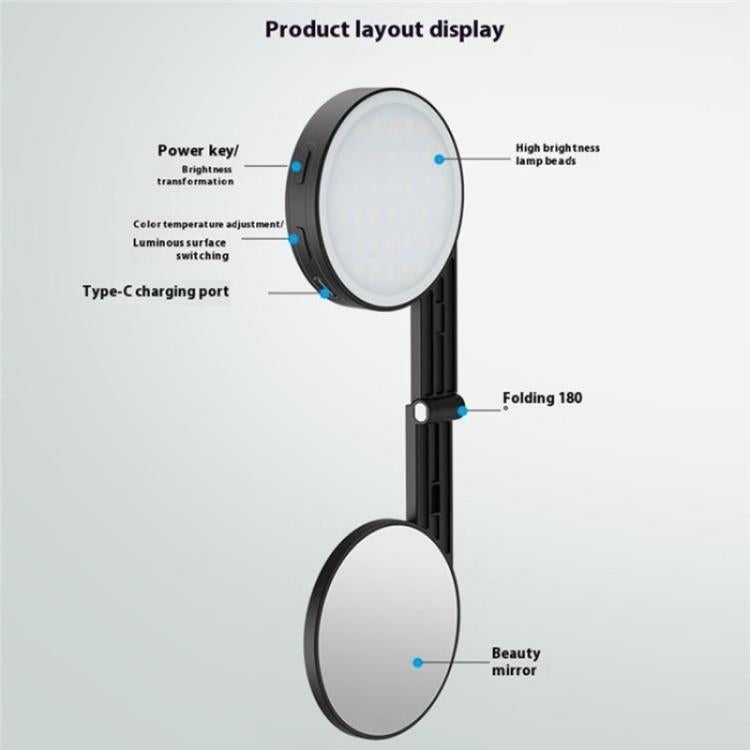 M38 Portable Photography Live MagSafe Magnetic Phone Fill Light