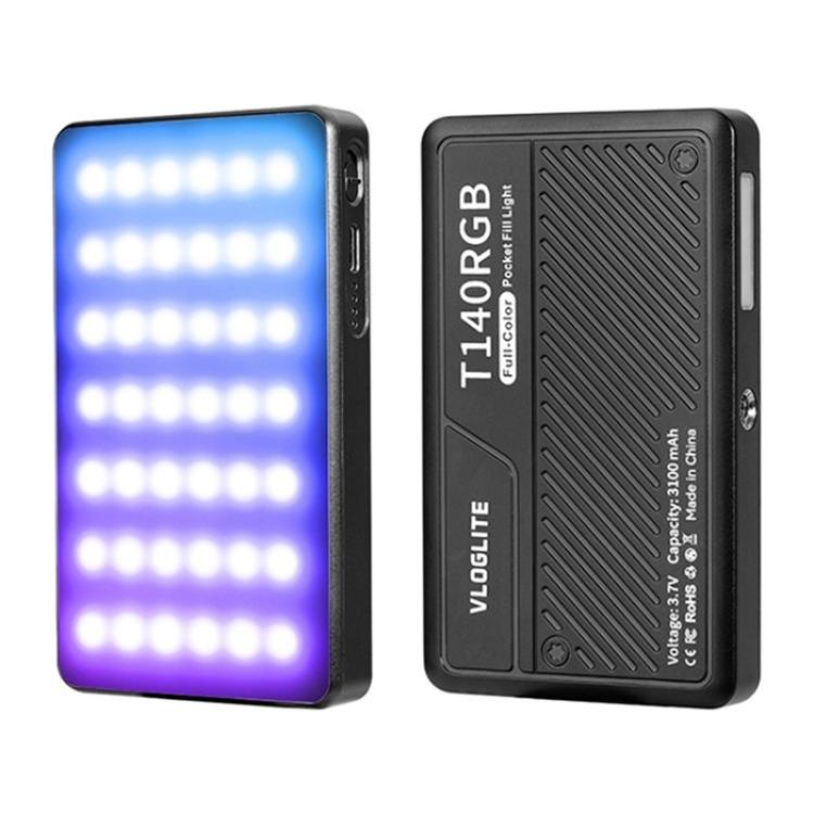 T140RGB Portable Full Color Fill Light for Video Recording / Live Photography