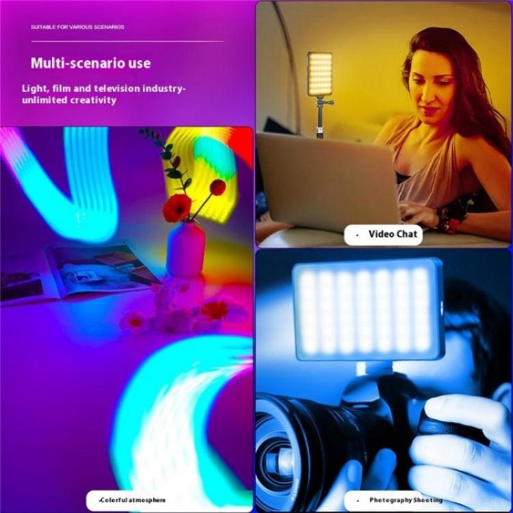 T140RGB Portable Full Color Fill Light for Video Recording / Live Photography