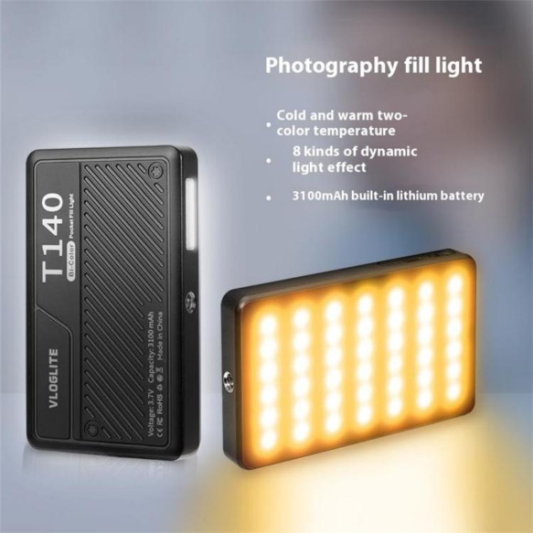 T140 Portable Clip Fill Light Phone Camera Tablet Video Live Selfie Fill Light
