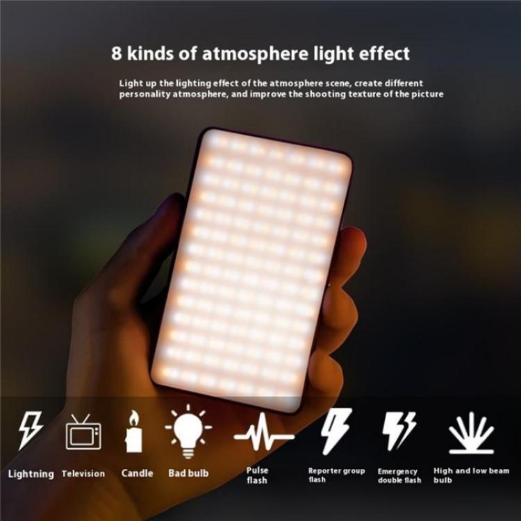 T140 Portable Clip Fill Light Phone Camera Tablet Video Live Selfie Fill Light