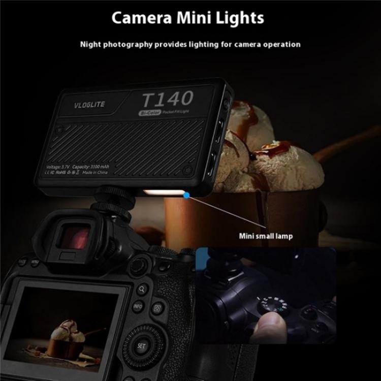 T140 Portable Clip Fill Light Phone Camera Tablet Video Live Selfie Fill Light