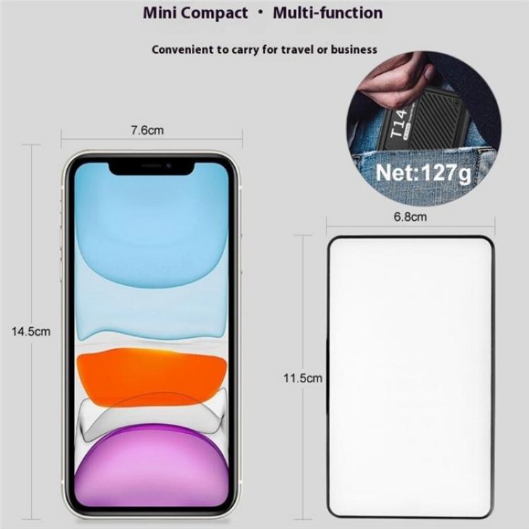 T140 Portable Clip Fill Light Phone Camera Tablet Video Live Selfie Fill Light